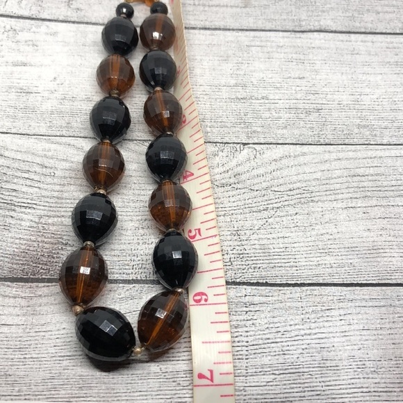 Vintage acrylic chunky statement collar/choker necklace - Picture 4 of 5